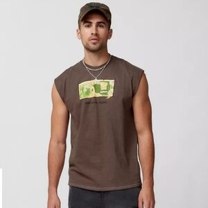 Jean-Michel Basquiat Bird On Money Muscle Graphic Tee Graphitti Artist New